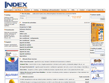 Tablet Screenshot of indexb.ro